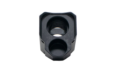 Faxon Firearms EXOS-553 9mm Compensator for Glock Gen 5 - Black Aluminum Recoil Mitigator