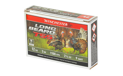 Winchester Ammunition Long Beard TSS 12 Gauge Shotshell - 3 Inch, #9 Grain, 5 Pack