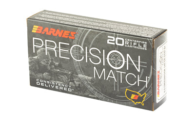 Barnes Precision Match 6.5 Creedmoor 140 Grain Open Tip Match Ammunition * Superior Long-Range Accuracy
