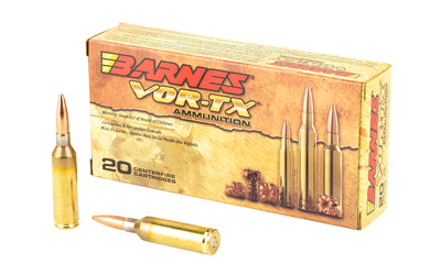 Barnes VOR-TX 6.5 PRC 130 Grain Triple Shock X Ammunition - Precision Hunting Rounds