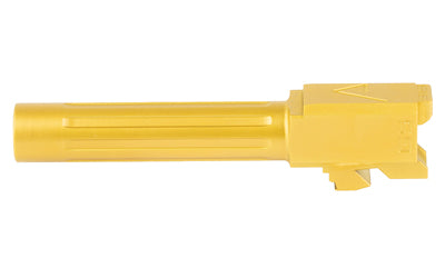 Agency Arms Mid Line Fluted 9mm Gold Barrel for Glock 19 G5 * Enhanced Precision and Unique Style