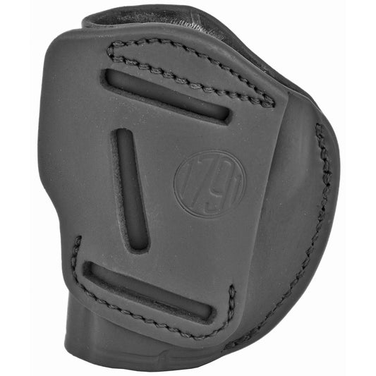 1791 Gunleather 4 Way Holster for Right Hand in Black * Versatile Belt Holster for Concealed and Open Carry