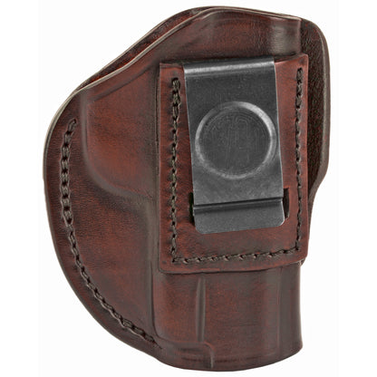 1791 Gunleather 4 Way Holster * Right Hand, Brown Leather Belt Holster for Concealed and Open Carry