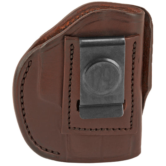 1791 Gunleather 4 Way IWB/OWB Belt Holster for Right-Hand Carry * Brown Leather
