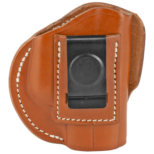 1791 Gunleather 4 Way Holster Brown for Right Hand * Versatile Concealed Carry and Open Carry Leather Belt Holster