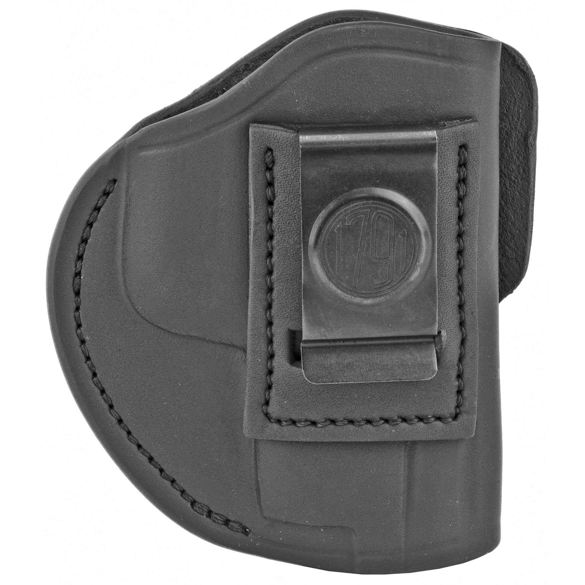 1791 Gunleather 4 Way Holster for Right Hand * Black Leather Belt Holster, Model 4WH-5-SBL-R
