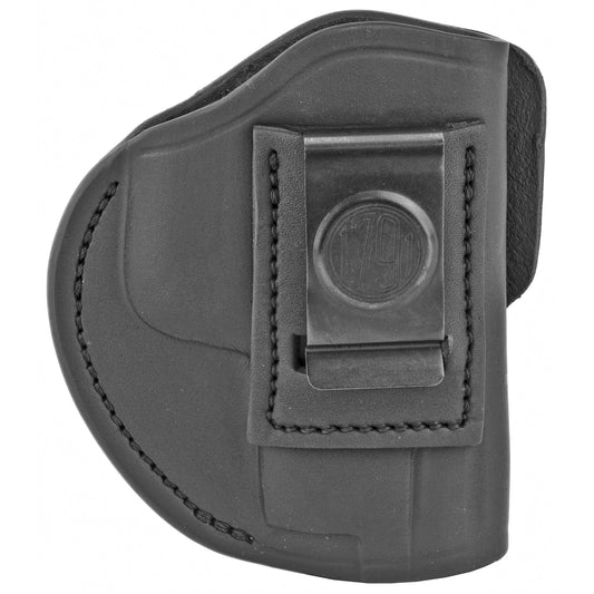 1791 Gunleather 4 Way Holster for Right Hand * Black Leather Belt Holster, Model 4WH-5-SBL-R
