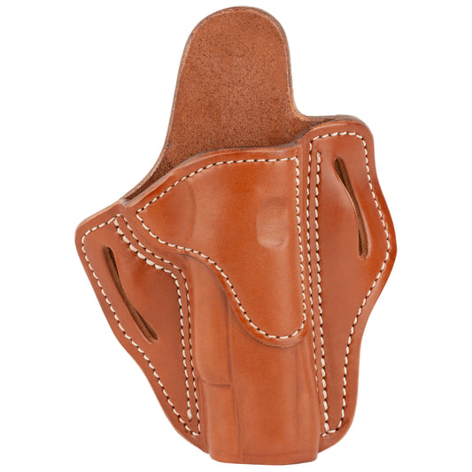 1791 Gunleather BH1 OWB Holster - Classic Brown Leather Belt Holster for Right Hand