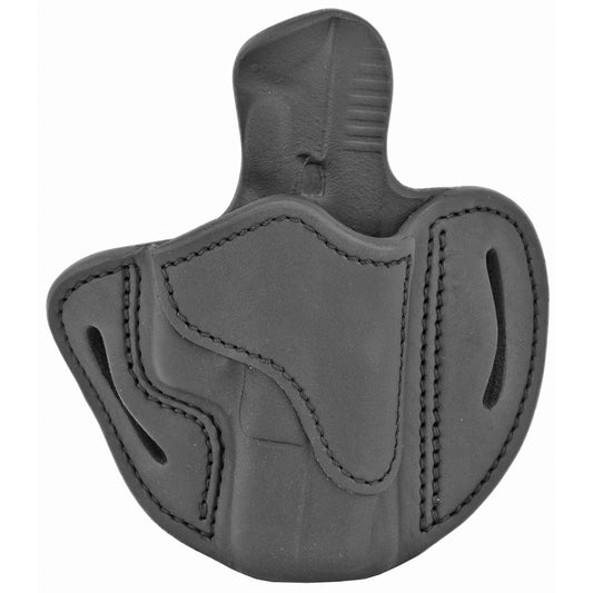 1791 Gunleather Optic Ready Stealth Belt Holster for Right-Hand Carry - Black Leather