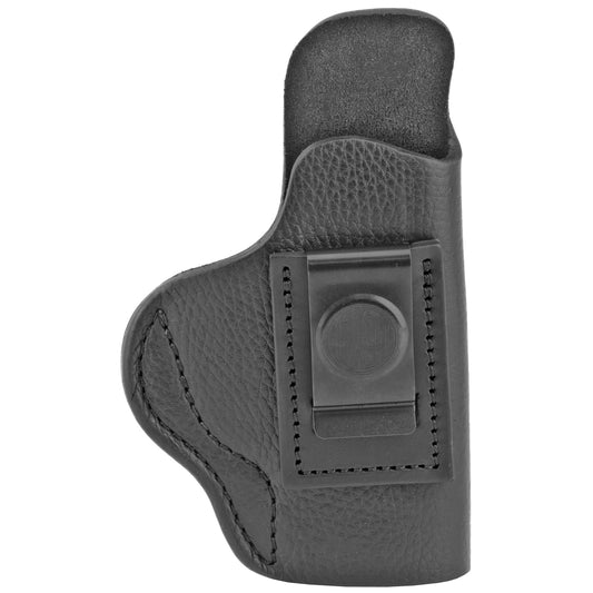 1791 Gunleather Smooth Concealment Inside Waistband Holster - Right Hand, Black Leather, Model SCH-4-NSB-R