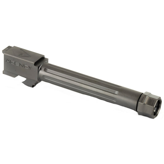Agency Arms Mid Line Threaded & Fluted 9mm Barrel for G17 * Black