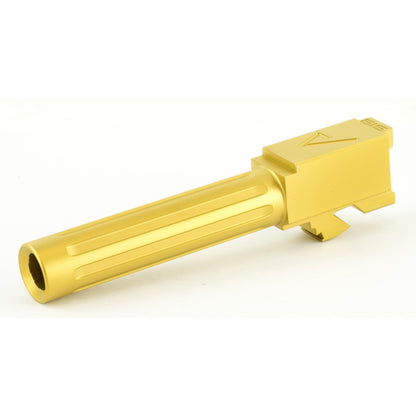 Agency Arms Mid Line Fluted 9mm Barrel for Glock 19 - Tin Finish