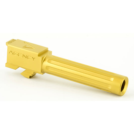 Agency Arms Mid Line Fluted 9mm Barrel for Glock 19 - Tin Finish