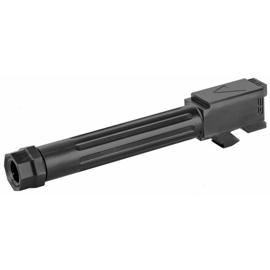 Agency Arms Mid Line Threaded & Fluted 9mm Barrel for Glock 19 G5 - Black
