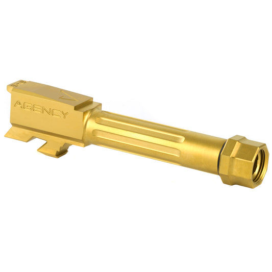 Agency Arms Mid Line 9mm Threaded and Fluted Barrel for G43 - Tin Finish