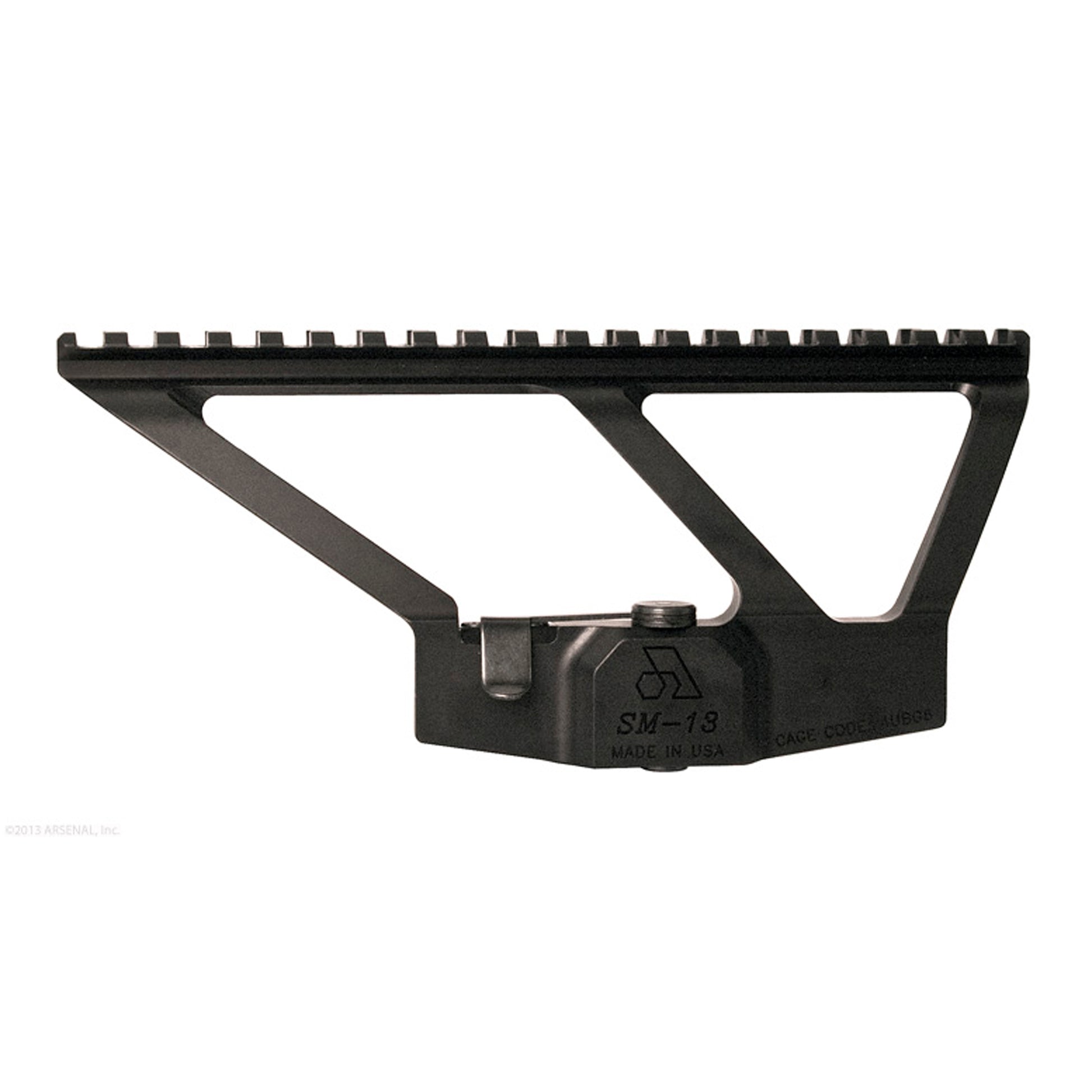 Arsenal Inc. SM-13 Low Profile Side Mount Scope Rail for AK Rifles