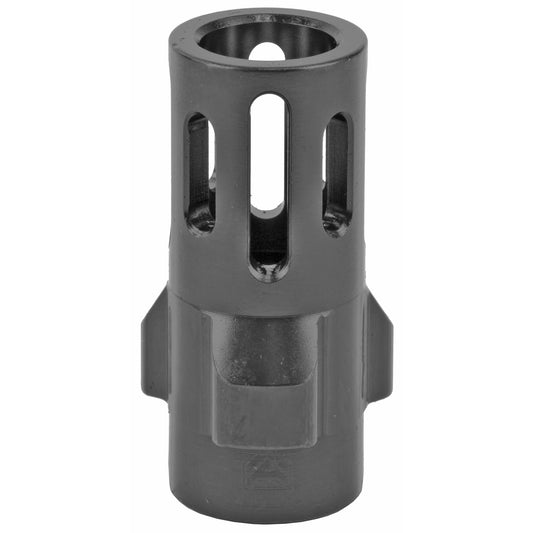 Angstadt Arms ANGAA093LHB28 3-Lug 9mm Flash Hider - Black Finish for 1/2x28 Threaded Barrels