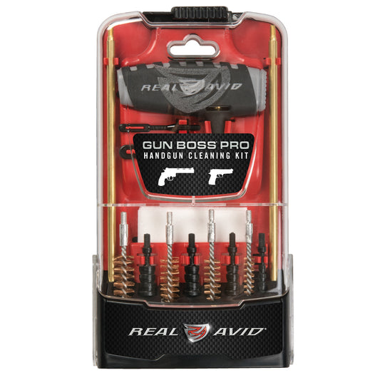 Real Avid Gun Boss Pro Handgun Cleaning Kit with Durable Polycarbonate Case