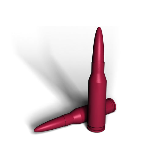 A-Zoom AZ12285 5.45x39mm Aluminum Snap Caps - Red, 2-Pack for Safe Firearm Practice and Training
