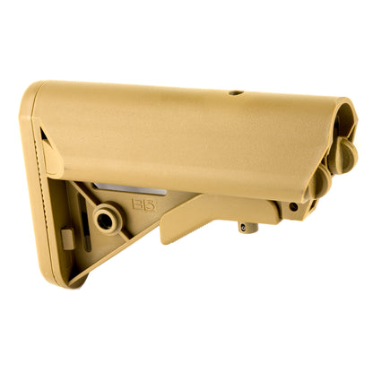 B5 Systems SOPMOD Stock Mil-Spec Coyote * Enhanced Tactical Rifle Stock with Quick Disconnect Sling Mounts