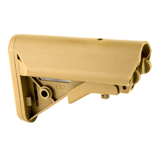 B5 Systems SOPMOD Stock Mil-Spec Coyote * Enhanced Tactical Rifle Stock with Quick Disconnect Sling Mounts