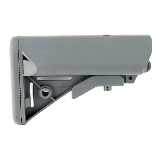 B5 Systems SOPMOD Stock Mil-Spec Gray * Enhanced Tactical Rifle Stock with Quick Disconnect Sling Mounts