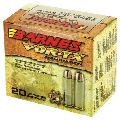 Barnes VOR-TX 10mm 155 Grain XPB Handgun Ammunition * Reliable Hunting Performance