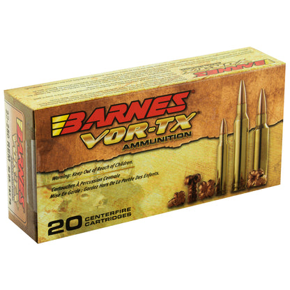 Barnes VOR-TX 22-250 Remington 50-Grain TSX Triple Shock X Ammunition * Precision Hunting Rounds
