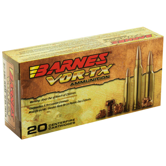 Barnes VOR-TX 22-250 Remington 50-Grain TSX Triple Shock X Ammunition * Precision Hunting Rounds