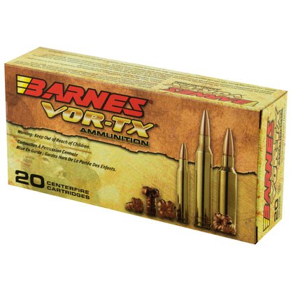 Barnes VOR-TX 22-250 Remington 50-Grain TSX Triple Shock X Ammunition * Precision Hunting Rounds