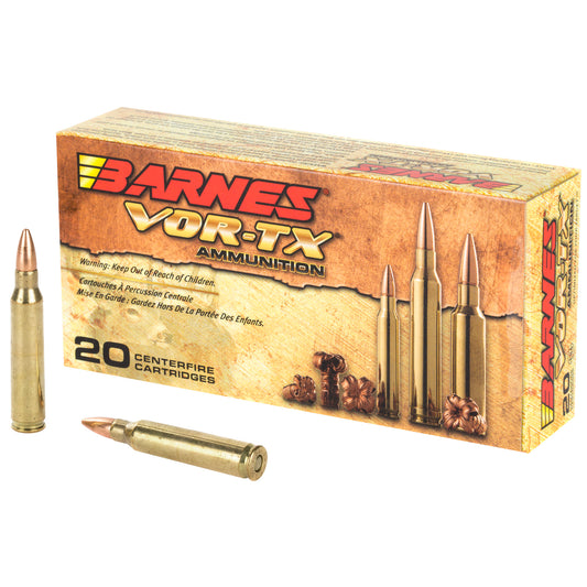 Barnes VOR-TX 223 Remington 55-Grain TSX FB Ammunition * Precision Handloaded Performance