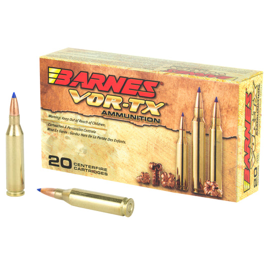Barnes VOR-TX 243 Winchester 80 Grain Tipped Triple Shock X Ammunition * Precision Hunting Rounds