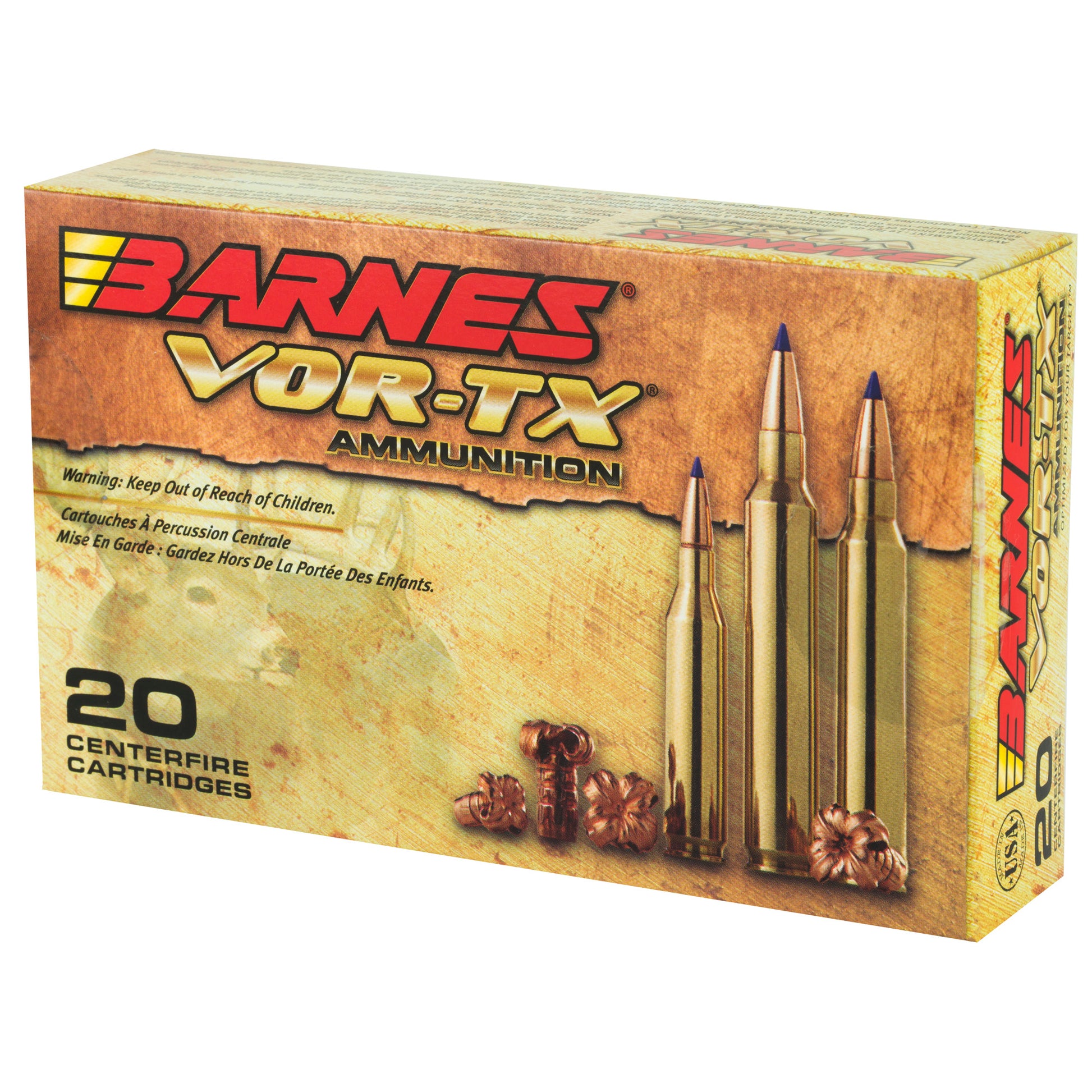 Barnes VOR-TX 270 Winchester 130 Grain Tipped Triple Shock X Ammunition