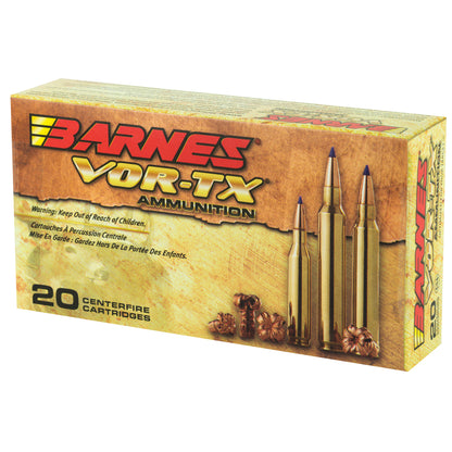 Barnes VOR-TX 308 Winchester 130 Grain Tipped Triple Shock X Ammunition * Precision Hunting Rounds