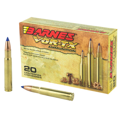 Barnes VOR-TX 35 Whelen Tipped Triple Shock X 180-Grain Ammunition (20 Rounds)
