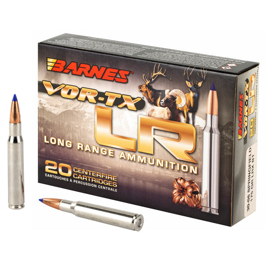 Barnes VOR-TX Long Range 30-06 Springfield 175-Grain Rifle Ammunition (20 Rounds per Box)