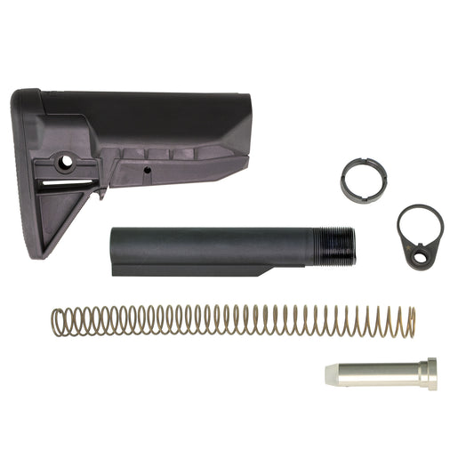 Bravo Company BCMGUNFIGHTER Stock Assembly Mod 0 SOPMOD - Lightweight Polymer Tactical Stock in Black