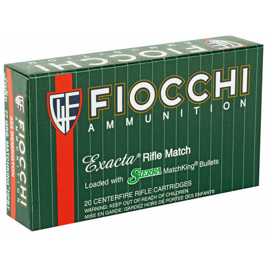 Fiocchi Ammunition 223 Remington 77 Grain Boat Tail Hollow Point * Model Fiocchi Rifle