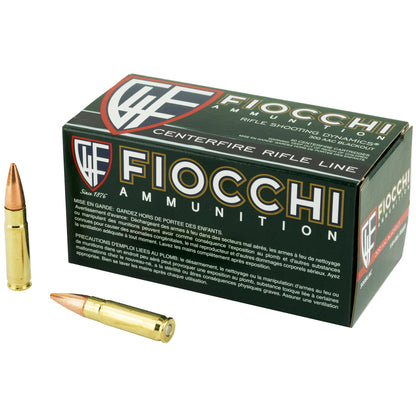 Fiocchi Ammunition 300BLK 150 Grain Full Metal Jacket Boat Tail * Reliable Rifle Ammo for Range and Competition