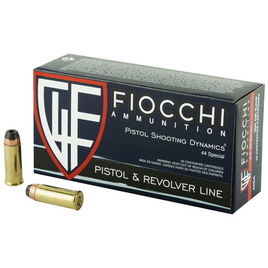 Fiocchi Ammunition 44 Special 200-Grain Semi-Jacketed Hollow Point - Box of 50 rounds