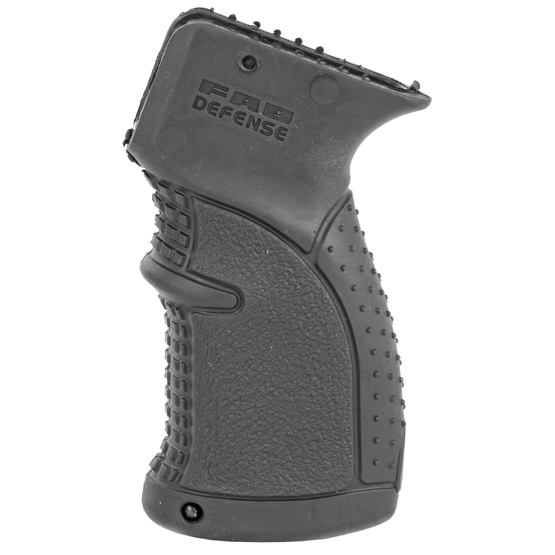 F.A.B. Defense AGR-47 Pistol Grip for AK-47 * Black Rubberized Multi-Textured Grip