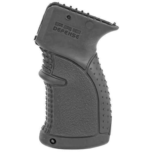 F.A.B. Defense AGR-47 Pistol Grip for AK-47 * Black Rubberized Multi-Textured Grip