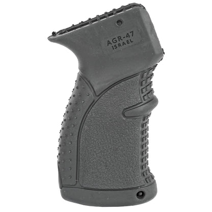 F.A.B. Defense AGR-47 Pistol Grip for AK-47 * Black Rubberized Multi-Textured Grip