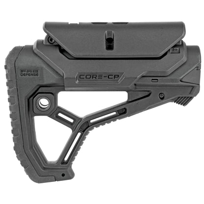 F.A.B. Defense GL-Core CP AR-15 Stock with Adjustable Cheek Rest * Black