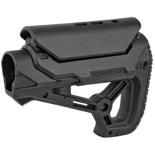 F.A.B. Defense GL-Core Compact Stock with Adjustable Cheek Rest for AR-15/M4 - Black