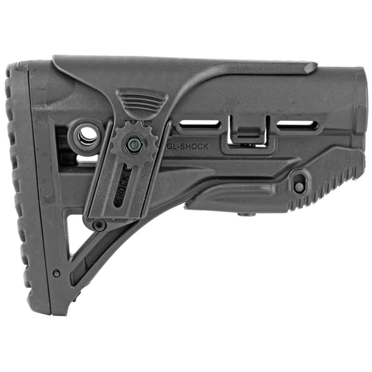 F.A.B. Defense GL-Shock Patented Recoil Absorbing Buttstock for AR-15 - Black