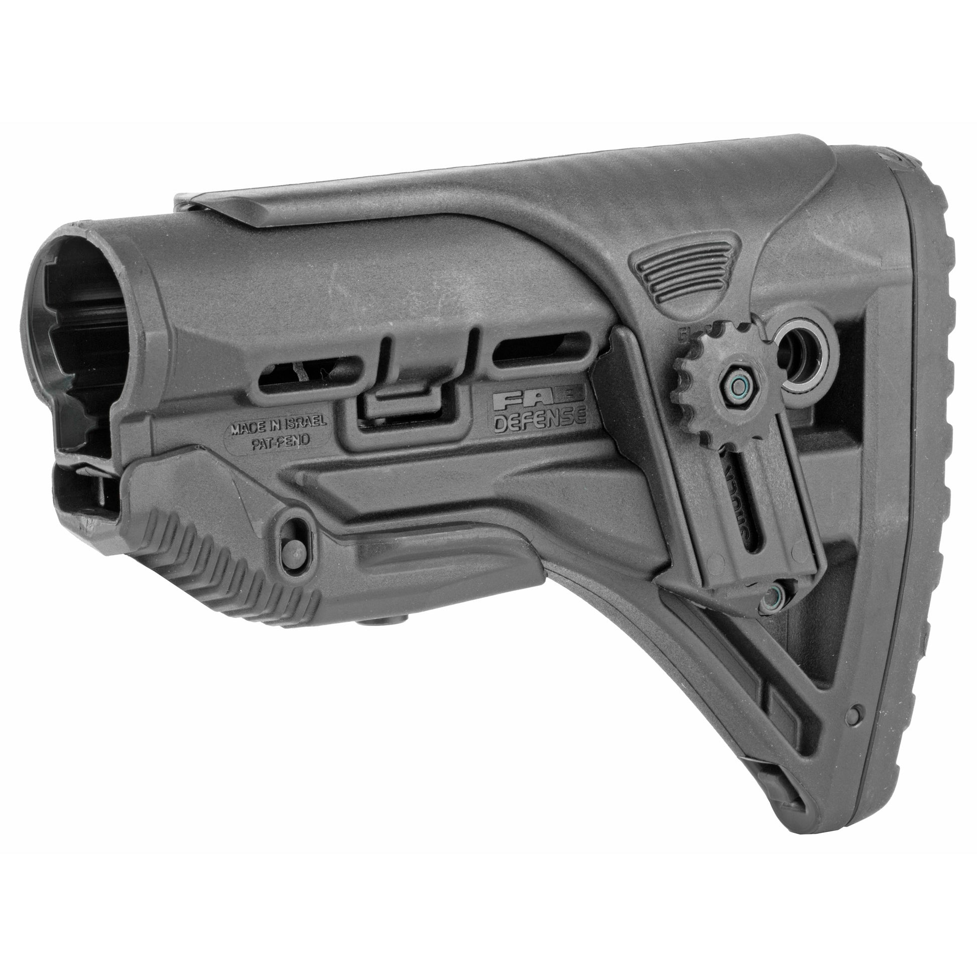 F.A.B. Defense GL-Shock Patented Recoil Absorbing Buttstock for AR-15 - Black