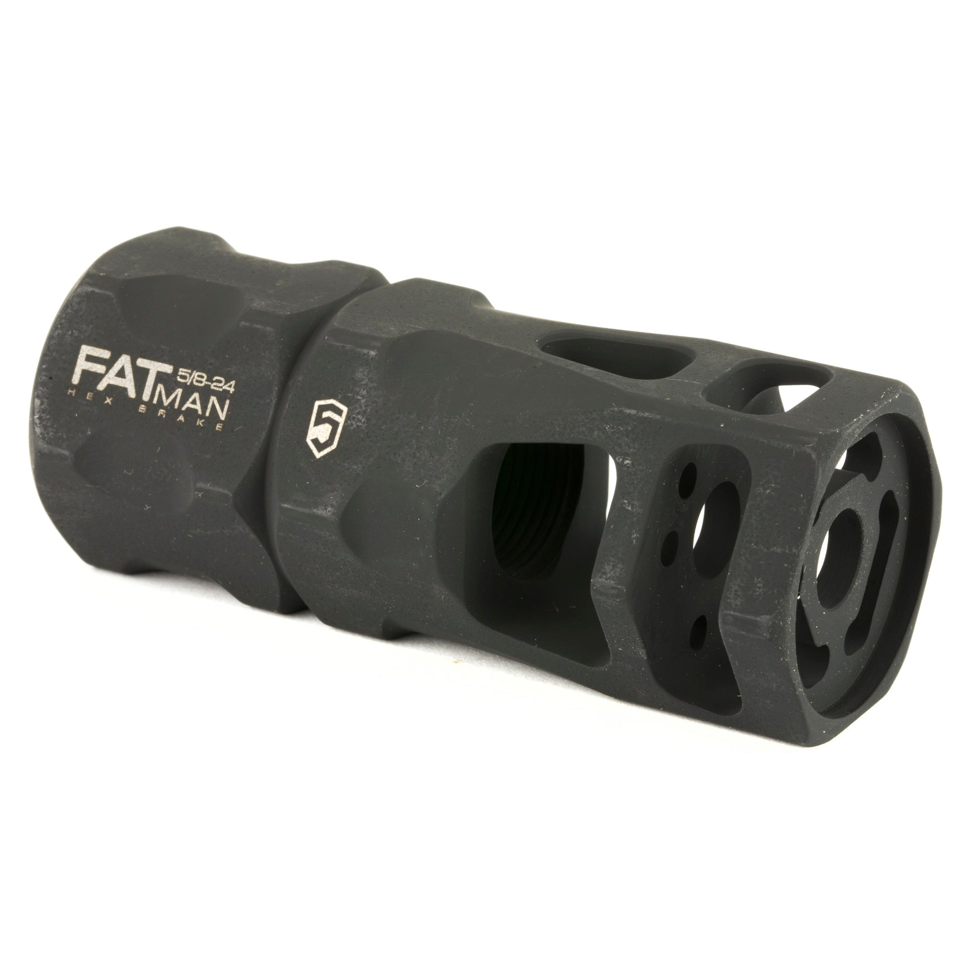 Phase 5 Weapon Systems FATman Hex Muzzle Brake for 7.62mm/.308 Winchester Rifles