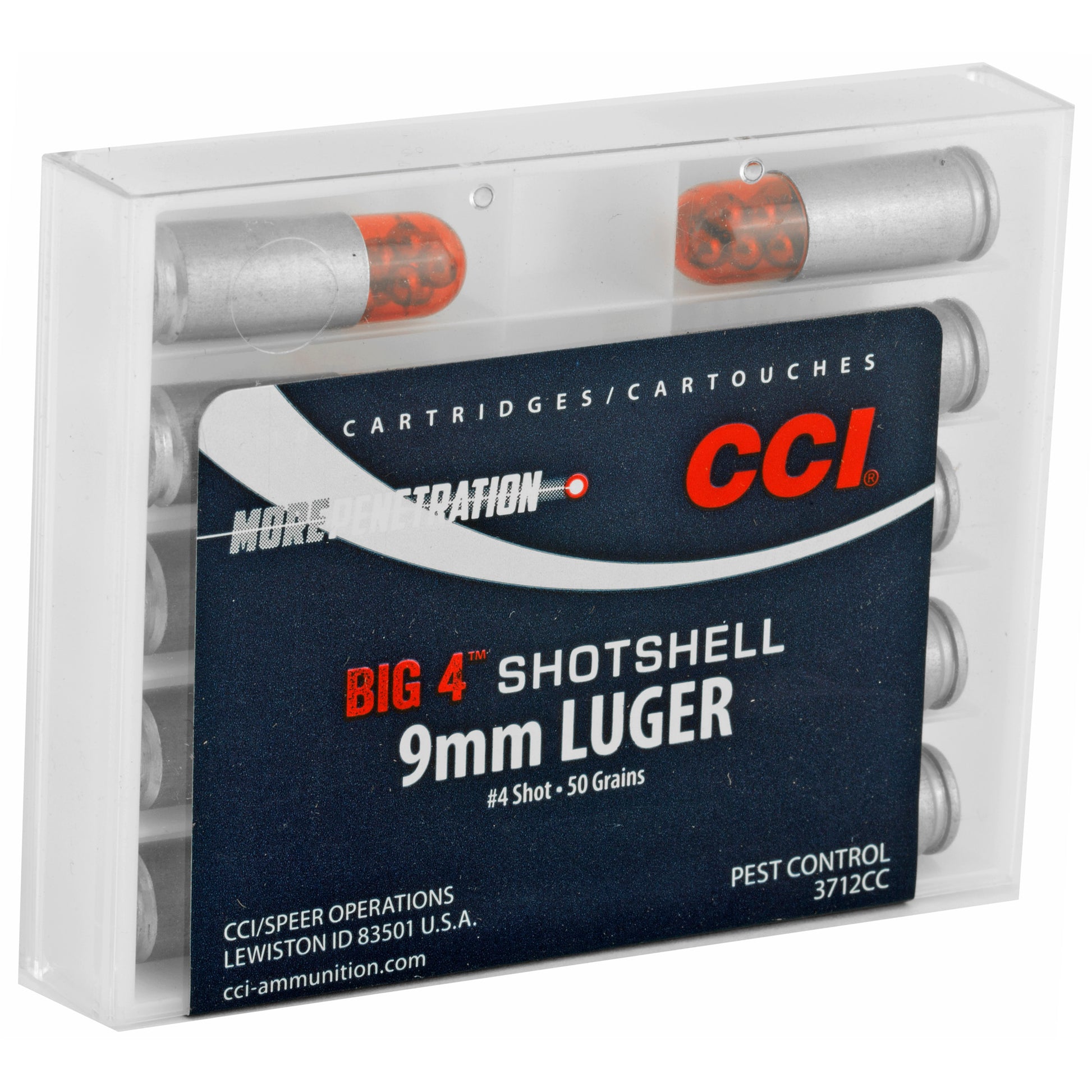 CCI Ammunition 9mm Shotshell, 45 Grain * Flexible Pest Control and Training Ammo