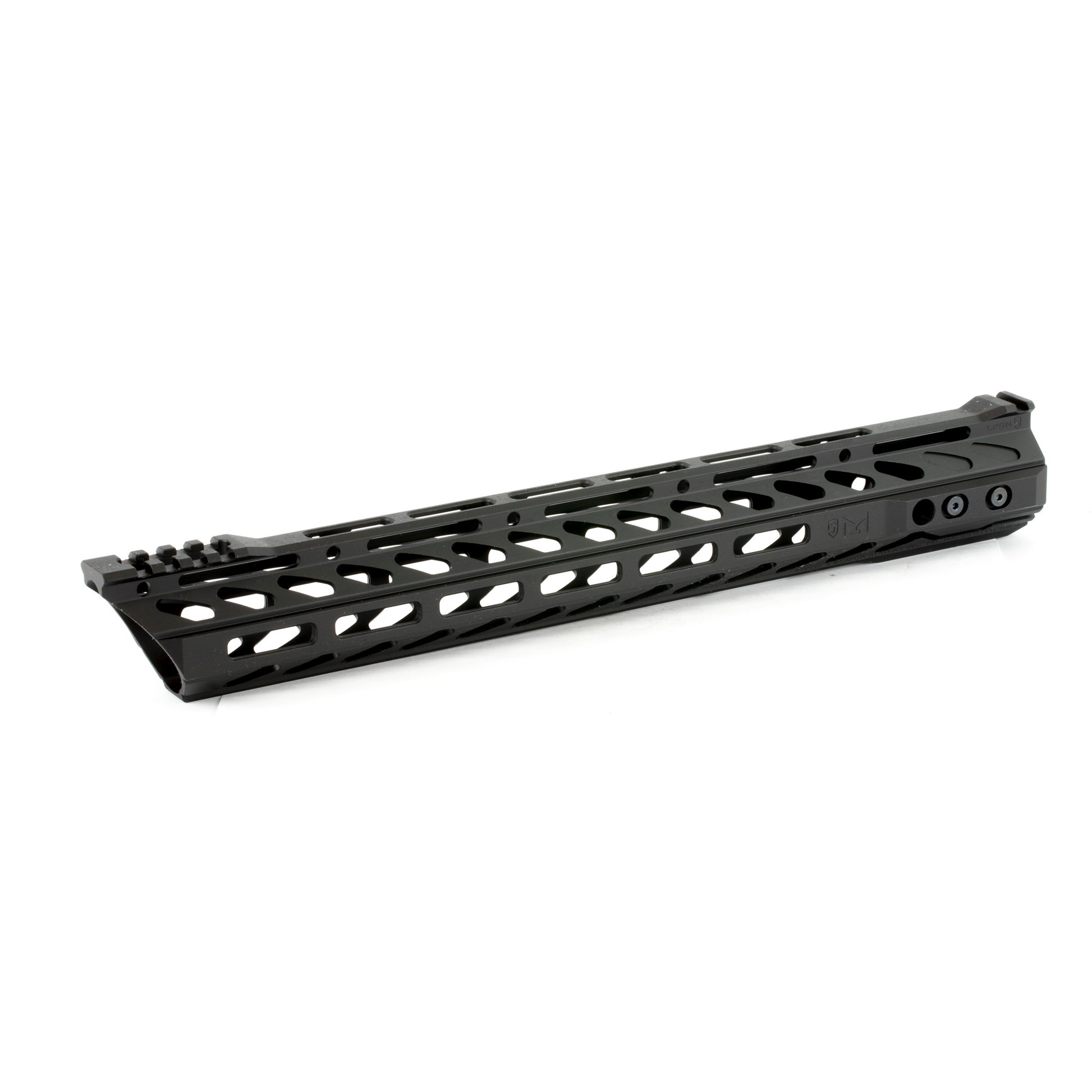 Phase 5 Weapon Systems LPSN15 M-LOK Free Float Quad Rail * 15 Inch Black Lo-Pro Slope Nose